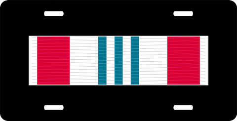 U.S. Army Defense Meritorious Service Medal Ribbon License Plate