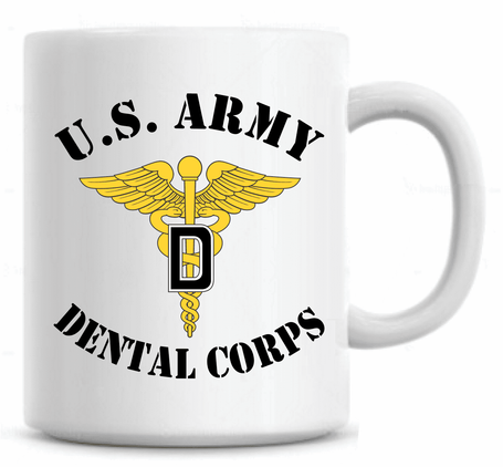 U.S. Army Dental Corps 11oz Coffee Mug