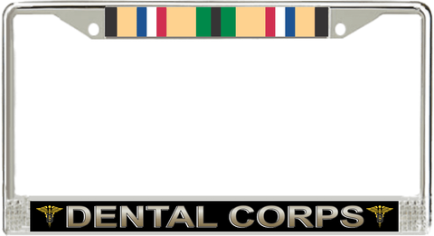 U.S. Army Dental Corps Gulf War Veteran License Plate Frame