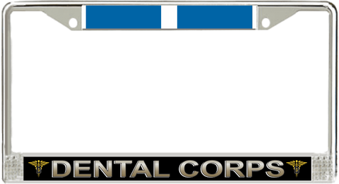 U.S. Army Dental Corps Korea Veteran License Plate Frame