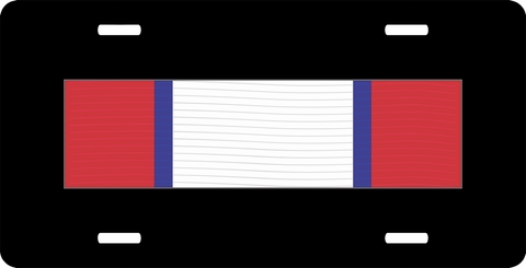 U.S. Army Distinguished Service Medal Ribbon License Plate