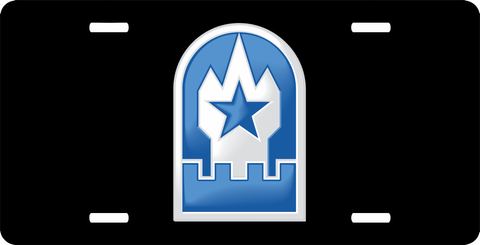 U.S. Army Engineer Command License Plate