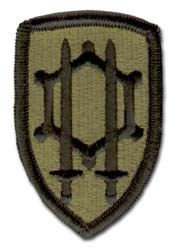 U.S. Army ENGINEERING CONSTRUCTION VIETNAM SUBDUED 3" MILITARY PATCH