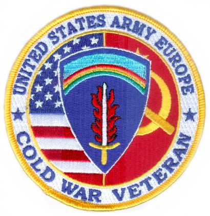 U.S. Army Europe Cold War Veteran 4" Patch