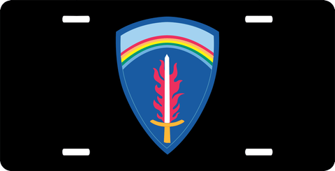 U.S. Army Europe Command License Plate