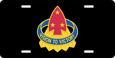 U.S. Army Experimental Command Unit Crest License Plate