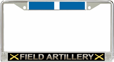 U.S. Army Field Artillery Korea Veteran License Plate Frame