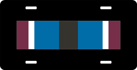 U.S. Army Humanitarian Service Medal Ribbon License Plate