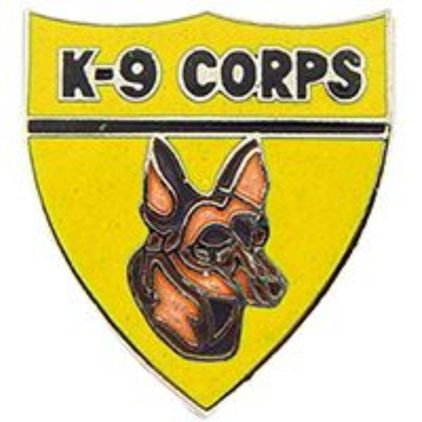 U.S. Army K-9 Corps Lapel Hat Pin
