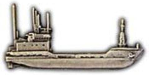U.S. Army LCU- Landing Craft Utility Lapel Hat Pin