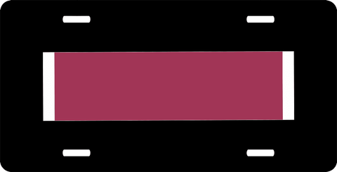 U.S. Army Legion Of Merit Ribbon License Plate