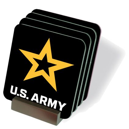 U.S. Army Logo Coasters - Set of 4