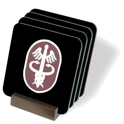 U.S. Army Medical Command Coasters - Set of 4