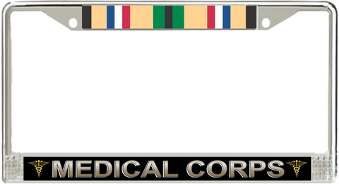 U.S. Army Medical Corps Gulf War Veteran License Plate Frame