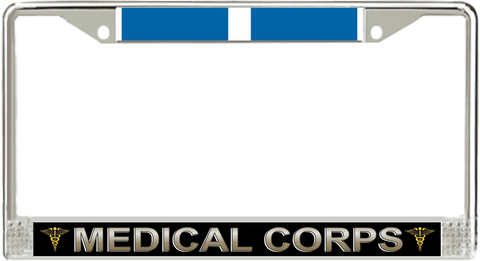 U.S. Army Medical Corps Korea Veteran License Plate Frame