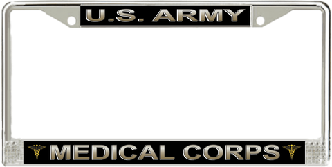 U.S. Army Medical Corps License Plate Frame