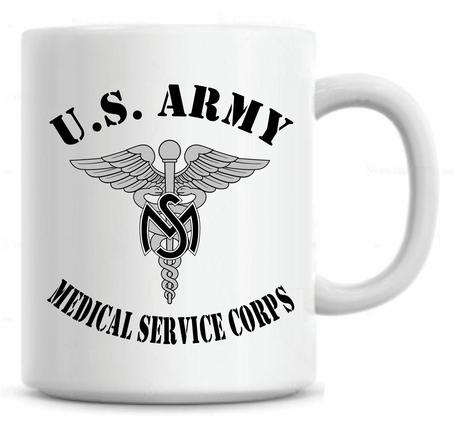 U.S. Army Medical Service Corps 11oz Coffee Mug