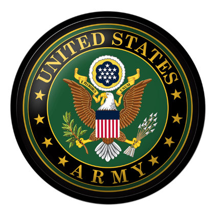 US Army: Modern Disc Wall Sign