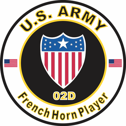 U.S. Army MOS 02D French Horn Player