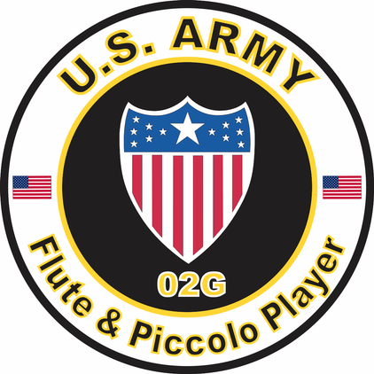 U.S. Army MOS 02G Flute & Piccolo Player