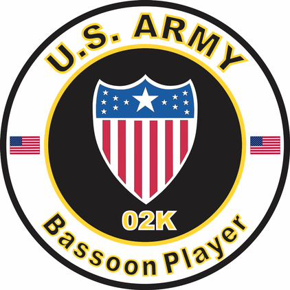 U.S. Army MOS 02K Bassoon Player