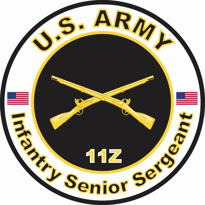 U.S. Army MOS 11Z Infantry Senior Sergeant