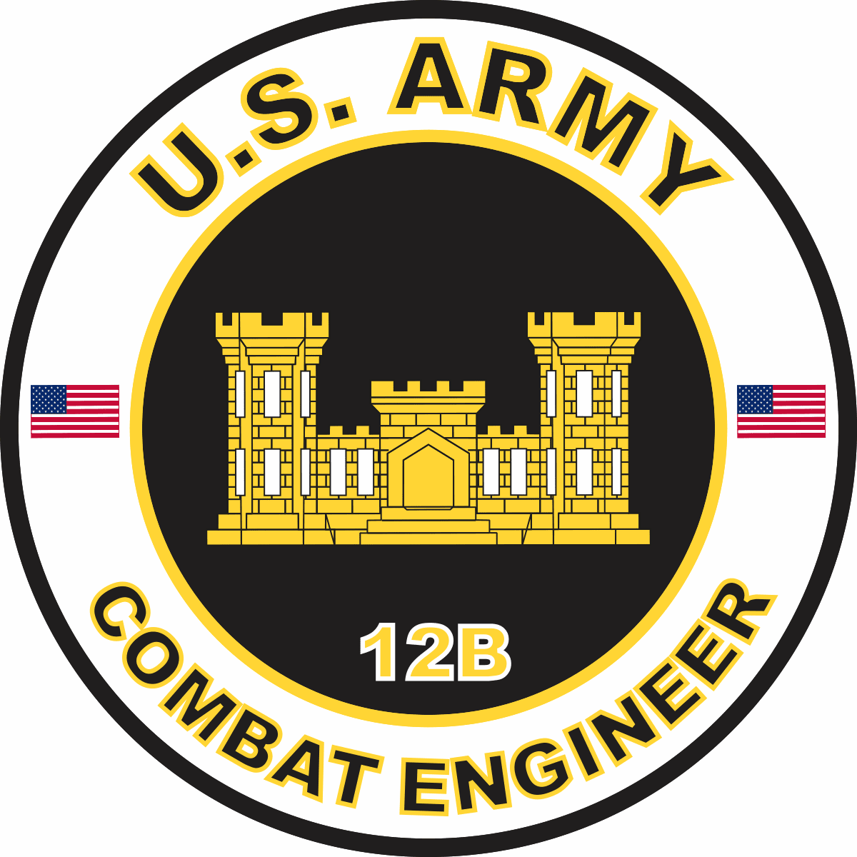 U.S. Army MOS 12B Combat Engineer