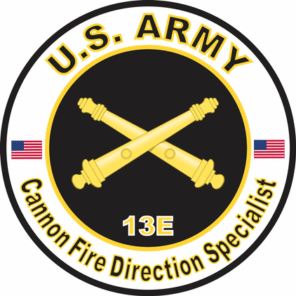 U.S. Army MOS 13E Cannon Fire Direction Specialist