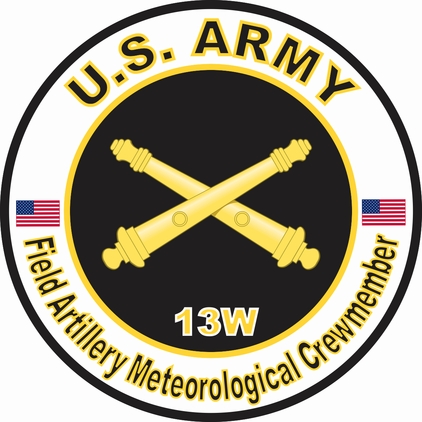 U.S. Army MOS 13W Field Meteorological Crewmember