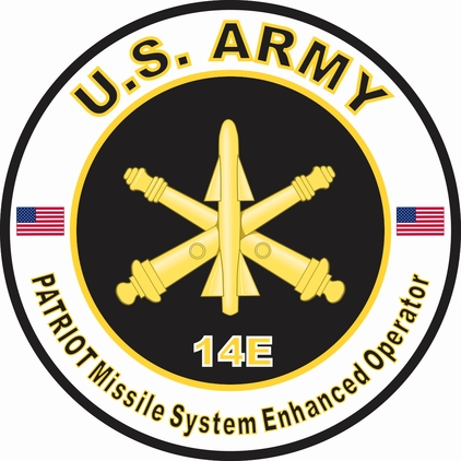 U.S. Army MOS 14E Patriot Missile System Enhanced Operator
