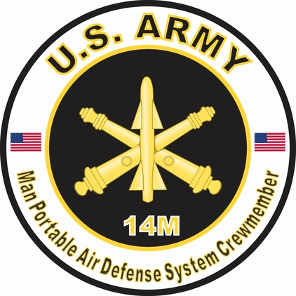 U.S. Army MOS 14M Man Portable Air Defense System Crewmember