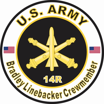 U.S. Army MOS 14R Bradley Linebacker Crewmember
