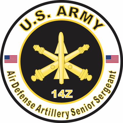 U.S. Army MOS 14Z Air Defense Artillery Senior Sergeant