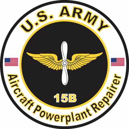 U.S. Army MOS 15B Aircraft Powerplant Repairer