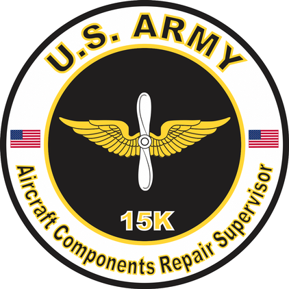 U.S. Army MOS 15K Aircraft Components Repairer Supervisor