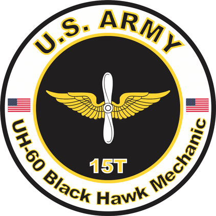 U.S. Army MOS 15T UH-60 Black Hawk Mechanic