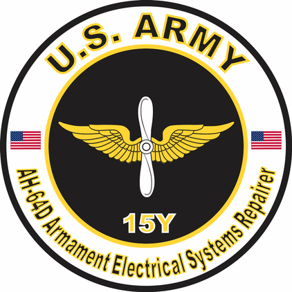 U.S. Army MOS 15Y AH-64-D Armament Electrical Systems Repairer