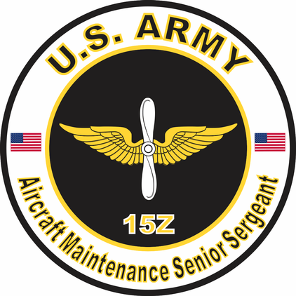 U.S. Army MOS 15Z Aircraft Maintenance Senior Sergeant