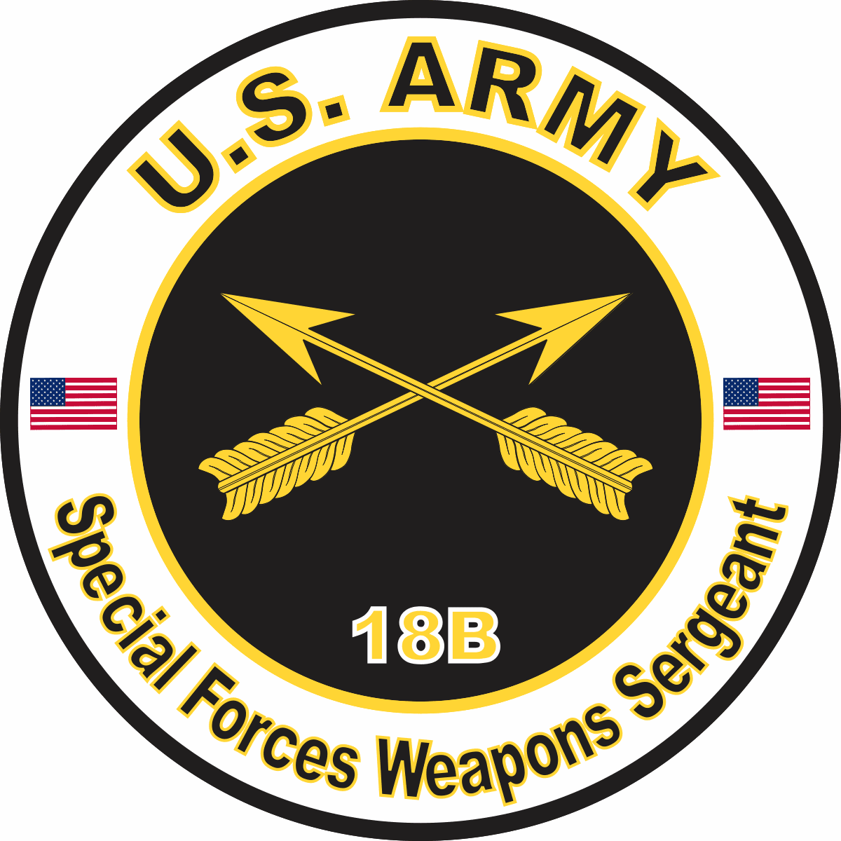 U.S. Army MOS 18B Special Forces Weapons Sergeant