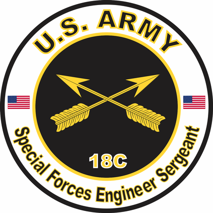 U.S. Army MOS 18C Special Forces Engineer Sergeant