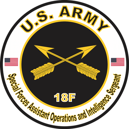 U.S. Army MOS 18F Special Forces Assistant Operations and Intelligence Sergeant
