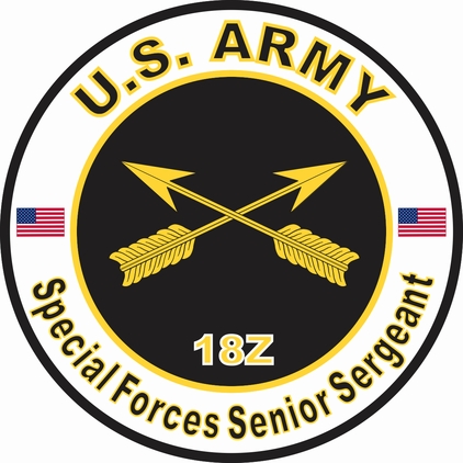 U.S. Army MOS 18Z Special Forces Senior Sergeant