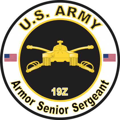U.S. Army MOS 19Z Armor Senior Sergeant