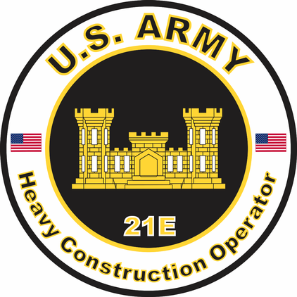 U.S. Army MOS 21E Heavy Construction Operator