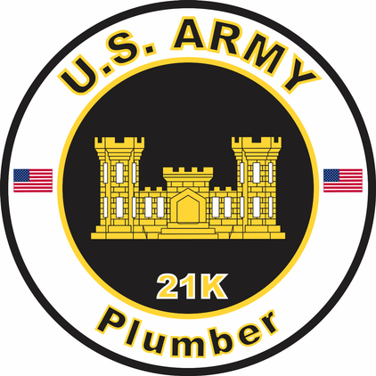U.S. Army MOS 21K Plumber