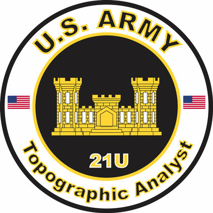 U.S. Army MOS 21U Topographic Analyst