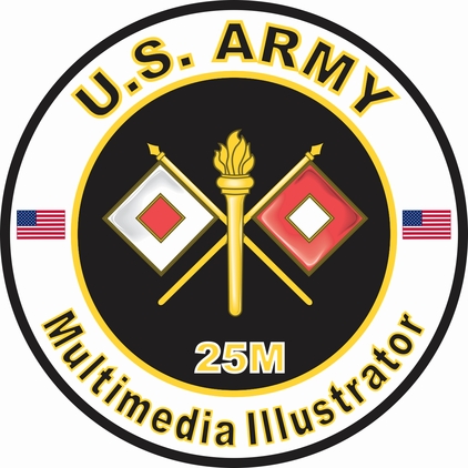 U.S. Army MOS 25M Multimedia Illustrator