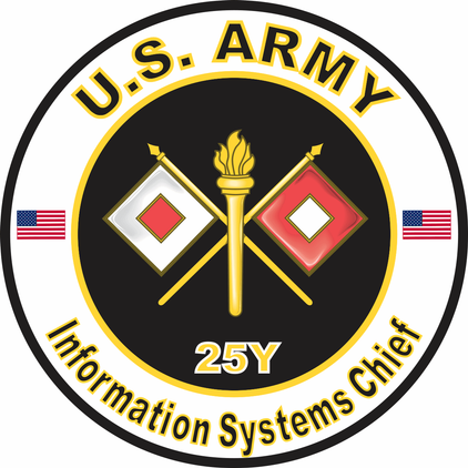U.S. Army MOS 25Y Information Systems Chief