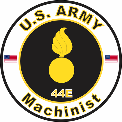 U.S. Army MOS 44E Machinist