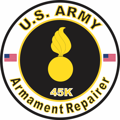 U.S. Army MOS 45K Armament Repairer